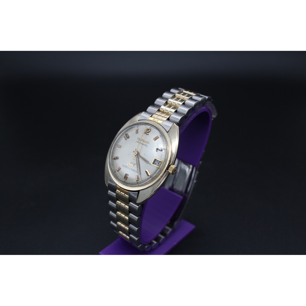 Longines Ultra-Chron Vintage Automatic Watch 36000 BPH Two Tone Date Swiss‎ Made